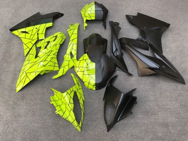 Alien Blue and White 2009-2014 S1000RR Motorcycle Fairing
