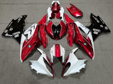 Alien Blue and White 2009-2014 S1000RR Motorcycle Fairing
