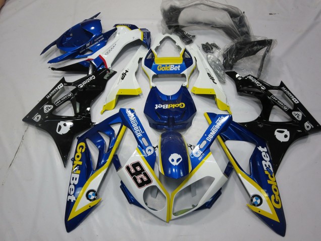 Alien Blue and White 2009-2014 S1000RR Motorcycle Fairing Alien Blue and White 2009-2014 S1000RR Motorcycle Fairing