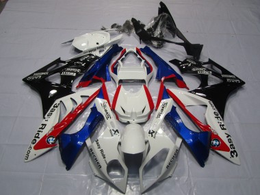 Alien Blue and White 2009-2014 S1000RR Motorcycle Fairing