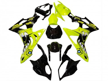 Alien Blue and White 2009-2014 S1000RR Motorcycle Fairing