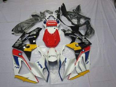 Alien Blue and White 2009-2014 S1000RR Motorcycle Fairing
