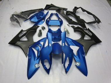 Alien Blue and White 2009-2014 S1000RR Motorcycle Fairing