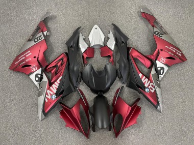 Alien Blue and White 2009-2014 S1000RR Motorcycle Fairing