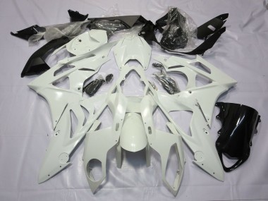 Alien Blue and White 2009-2014 S1000RR Motorcycle Fairing