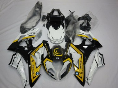 Alien Blue and White 2009-2014 S1000RR Motorcycle Fairing