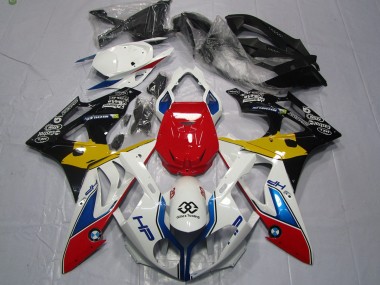 Alien Blue and White 2009-2014 S1000RR Motorcycle Fairing