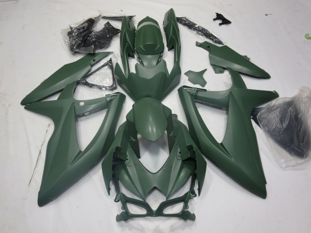 Army Green 2008-2010 GSXR 600-750 Motorcycle Fairing Army Green 2008-2010 GSXR 600-750 Motorcycle Fairing