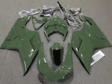 Army Green Gloss 2007-2014 Ducati 848 1098 1198 Motorcycle Fairing