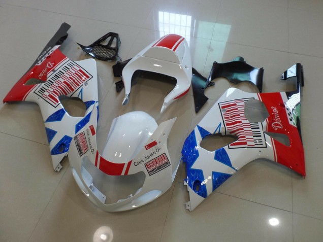Barcode 2000-2002 GSXR 1000 Motorcycle Fairing Barcode 2000-2002 GSXR 1000 Motorcycle Fairing