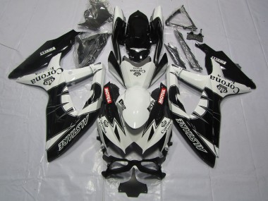 Black Corona 2008-2010 GSXR 600-750 Motorcycle Fairing