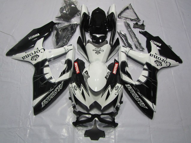 Black Corona 2008-2010 GSXR 600-750 Motorcycle Fairing Black Corona 2008-2010 GSXR 600-750 Motorcycle Fairing