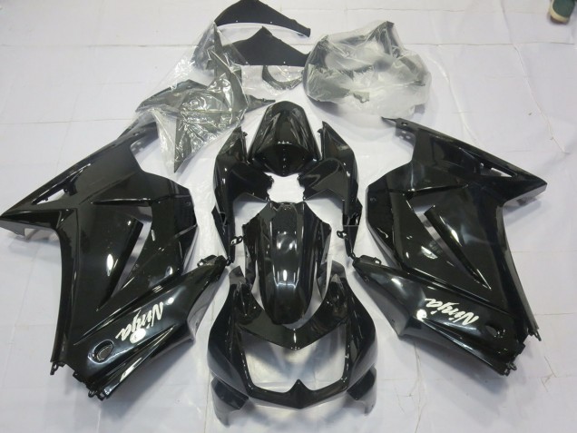 Black Gloss 2008-2012 Ninja 250 Motorcycle Fairing Black Gloss 2008-2012 Ninja 250 Motorcycle Fairing