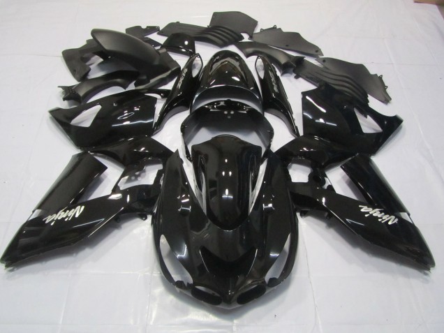 Black Ninja 2006-2011 ZX14R Motorcycle Fairing Black Ninja 2006-2011 ZX14R Motorcycle Fairing