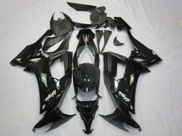 Black Ninja 2008-2010 ZX10R Motorcycle Fairing Black Ninja 2008-2010 ZX10R Motorcycle Fairing