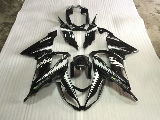Black Ninja 2013-2018 ZX6R Motorcycle Fairing Black Ninja 2013-2018 ZX6R Motorcycle Fairing