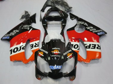 Black Repsol 2001-2003 CBR600 F4i Motorcycle Fairing