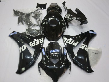 Black Repsol 2008-2011 CBR1000RR Motorcycle Fairing