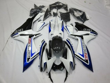 Black Rockstar 2011-2024 GSXR 600-750 Motorcycle Fairing