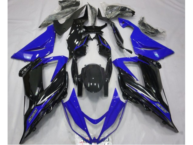 Black and Blue 2013-2018 ZX6R Motorcycle Fairing Black and Blue 2013-2018 ZX6R Motorcycle Fairing