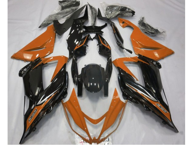 Black and Orange 2013-2018 ZX6R Motorcycle Fairing Black and Orange 2013-2018 ZX6R Motorcycle Fairing