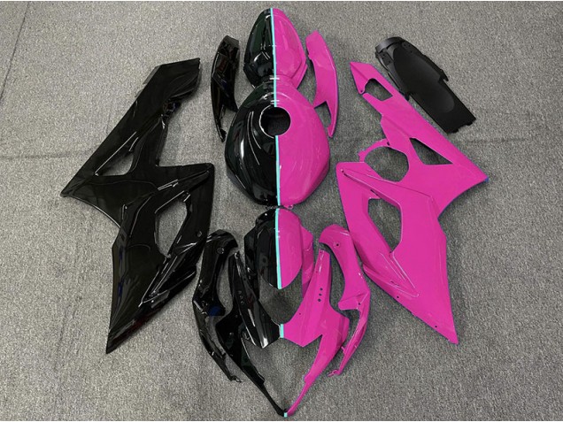 Black and Pink 2005-2006 GSXR 1000 Motorcycle Fairing Black and Pink 2005-2006 GSXR 1000 Motorcycle Fairing