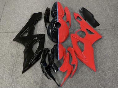 Black and Red 2005-2006 GSXR 1000 Motorcycle Fairing