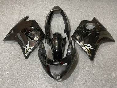 Black and Silver 1996-2007 CBR1100XX Motorcycle Fairing