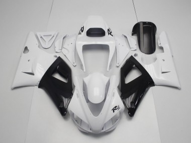 Black and White 1998-1999 R1 Motorcycle Fairing