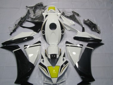 Black and White 2012-2016 CBR1000RR Motorcycle Fairing