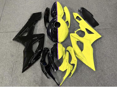 Black and Yellow 2005-2006 GSXR 1000 Motorcycle Fairing