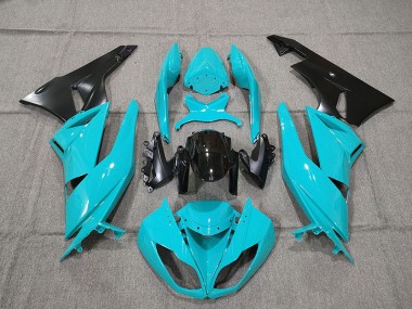 Blue 2009-2012 ZX6R Motorcycle Fairing