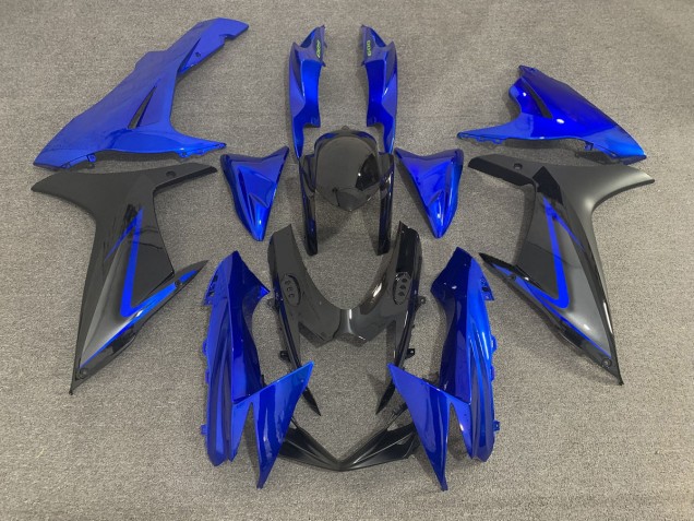 Blue Black and Grey 2011-2024 GSXR 600-750 Motorcycle Fairing Blue Black and Grey 2011-2024 GSXR 600-750 Motorcycle Fairing