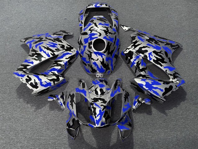 Blue Camo 2002-2012 VFR800 Motorcycle Fairing Blue Camo 2002-2012 VFR800 Motorcycle Fairing