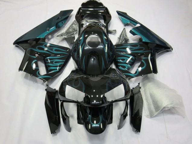 Blue Flame 2003-2004 CBR600RR Motorcycle Fairing Blue Flame 2003-2004 CBR600RR Motorcycle Fairing