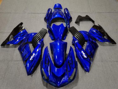Blue Gloss 2006-2011 ZX14R Motorcycle Fairing