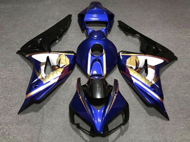 Blue & Gold 2006-2007 CBR1000RR Motorcycle Fairing