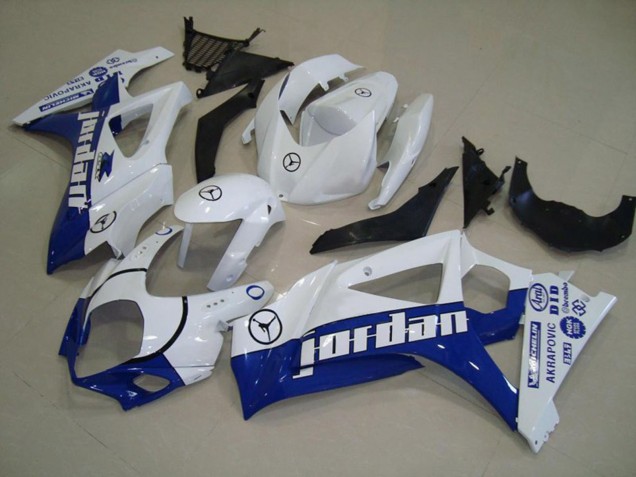 Blue Jordan 2007-2008 GSXR 1000 Motorcycle Fairing Blue Jordan 2007-2008 GSXR 1000 Motorcycle Fairing