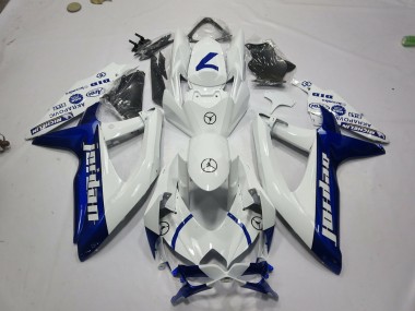 Blue Jordan 2008-2010 GSXR 600-750 Motorcycle Fairing