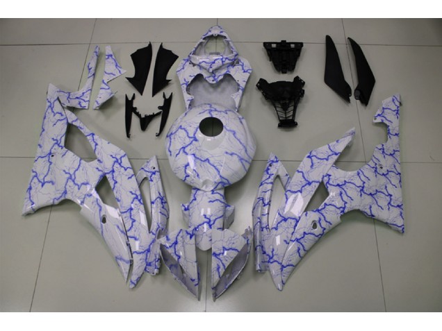 Blue Lighting 2008-2016 R6 Motorcycle Fairing Blue Lighting 2008-2016 R6 Motorcycle Fairing