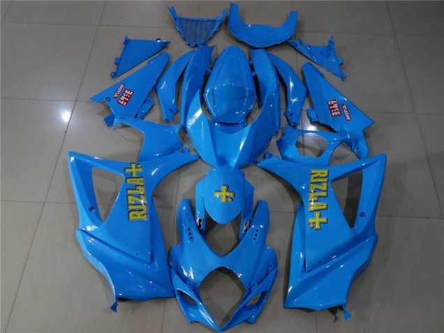 Blue Rizzla 07-08 2007-2008 GSXR 1000 Motorcycle Fairing