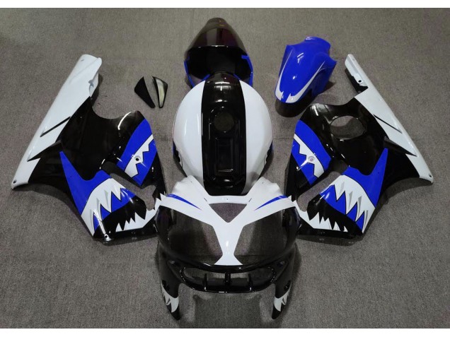 Blue Shark 2002-2005 ZX12R Motorcycle Fairing