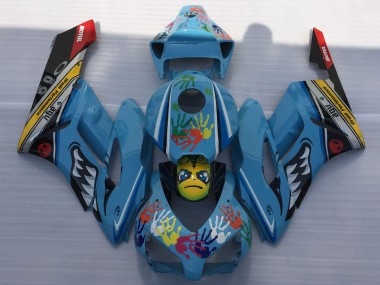 Blue Shark 2004-2005 CBR1000RR Motorcycle Fairing