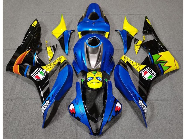 Blue Shark 2007-2008 CBR600RR Motorcycle Fairing Blue Shark 2007-2008 CBR600RR Motorcycle Fairing