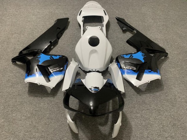 Blue Splatter 2003-2004 CBR600RR Motorcycle Fairing
