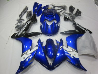 Gloss Blue White 2004-2006 R1 Motorcycle Fairing