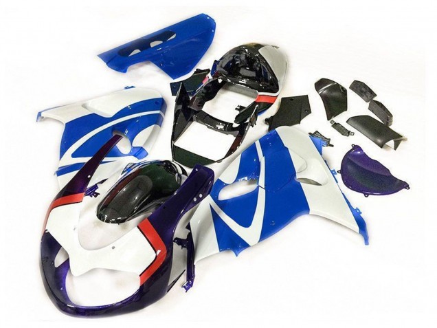 Blue and Black 1998-2003 TL1000R Motorcycle Fairing