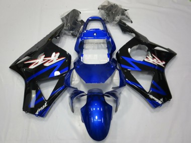 Blue and Black 2002-2003 CBR954RR Motorcycle Fairing