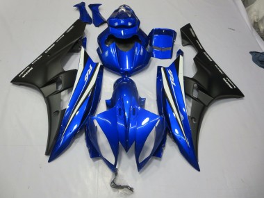 Blue and Black Design 2006-2007 R6 Motorcycle Fairing