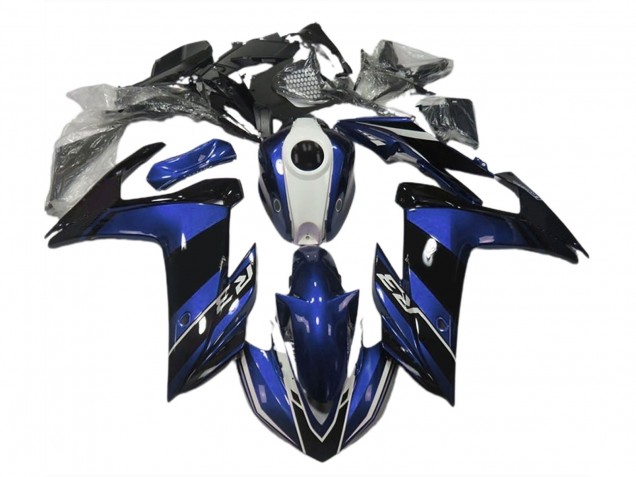 Blue and Gloss Black 2015-2018 R3 Motorcycle Fairing Blue and Gloss Black 2015-2018 R3 Motorcycle Fairing